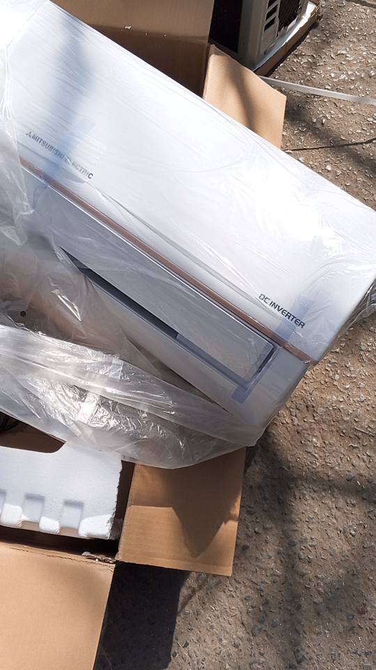 MITSUBISHI SPLIT NEW AC DC INVERTER ENERGY SAVER IMPORTED MADE IN THAILAND