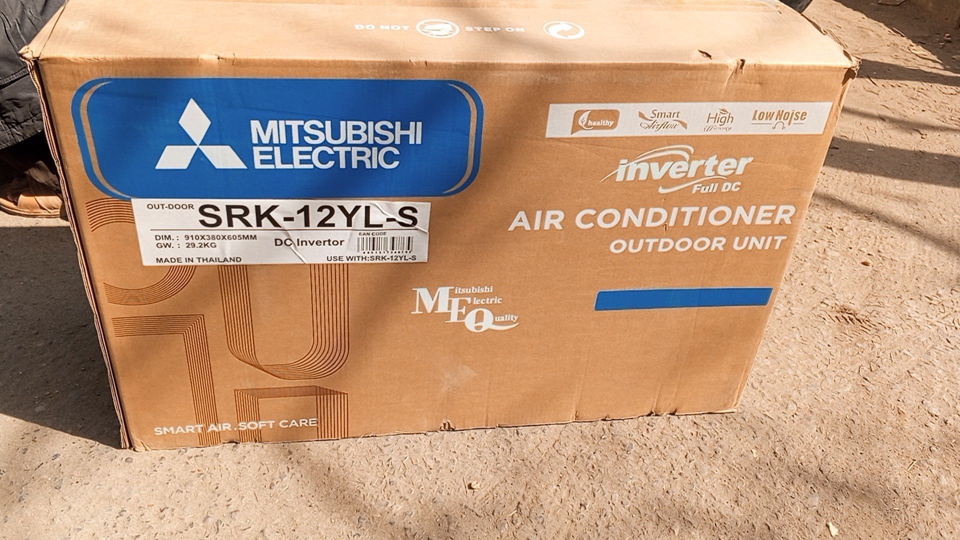 MITSUBISHI SPLIT NEW AC DC INVERTER ENERGY SAVER IMPORTED MADE IN THAILAND